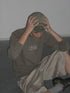 nyke × MINE × Cycle THROW UP LONG SLEEVE TEE -KHAKI-